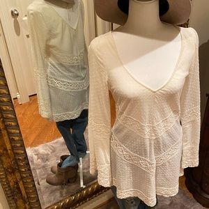 Free People Boho Top Sz M